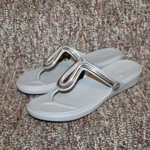 Crocs Comfort Sandals Thong  Women size 9